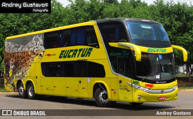 Eucatur - Empresa União Cascavel de Transportes e Turismo 4825 na cidade de Ariquemes, Rondônia, Brasil, por Andrey Gustavo. Número da foto: #12872874.