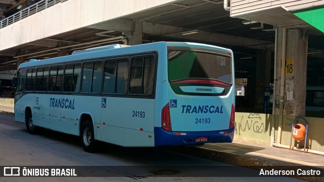 Transcal Sul Transportes Coletivos 24193 na cidade de Porto Alegre, Rio Grande do Sul, Brasil, por Anderson Castro. Número da foto: #12871604.