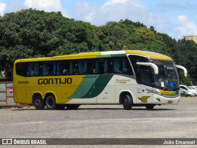 Empresa Gontijo de Transportes 19480 na cidade de Vitória da Conquista, Bahia, Brasil, por João Emanoel. Número da foto: #12926983.