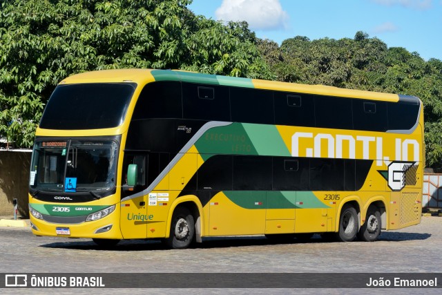 Empresa Gontijo de Transportes 23015 na cidade de Vitória da Conquista, Bahia, Brasil, por João Emanoel. Número da foto: #12927056.