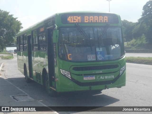 Transportes Santo Antônio RJ 161.078 na cidade de Duque de Caxias, Rio de Janeiro, Brasil, por Jonas Alcantara. Número da foto: #12926931.