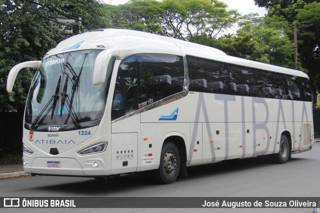 Viação Atibaia São Paulo 1224 na cidade de São Paulo, São Paulo, Brasil, por José Augusto de Souza Oliveira. Número da foto: #12926712.