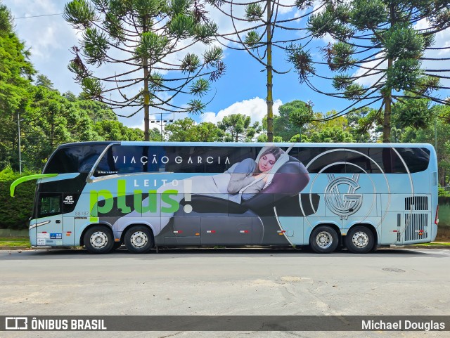 Viação Garcia 88187 na cidade de Campos do Jordão, São Paulo, Brasil, por Michael Douglas. Número da foto: #12926133.