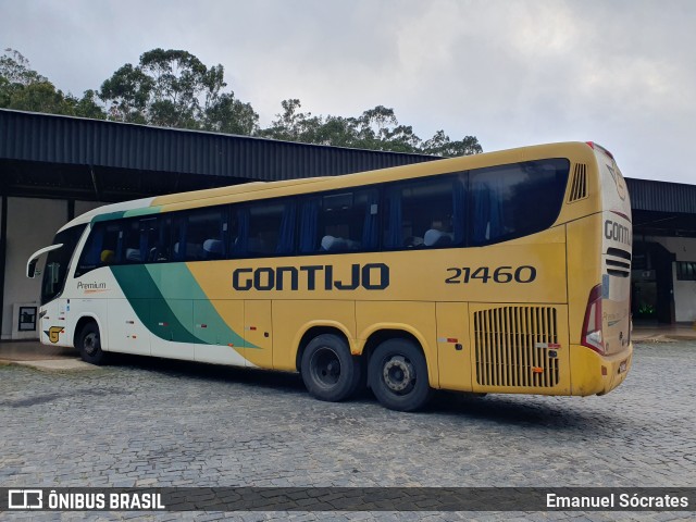 Empresa Gontijo de Transportes 21460 na cidade de Manhuaçu, Minas Gerais, Brasil, por Emanuel Sócrates. Número da foto: #12925639.