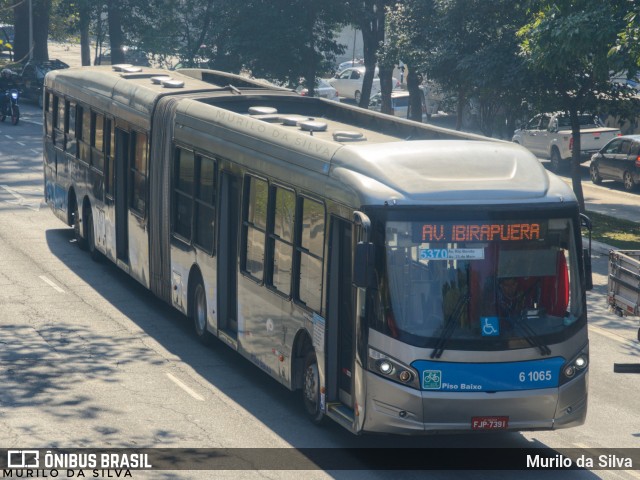 Viação Grajaú S.A. 6 1065 na cidade de São Paulo, São Paulo, Brasil, por Murilo da Silva. Número da foto: #12925391.