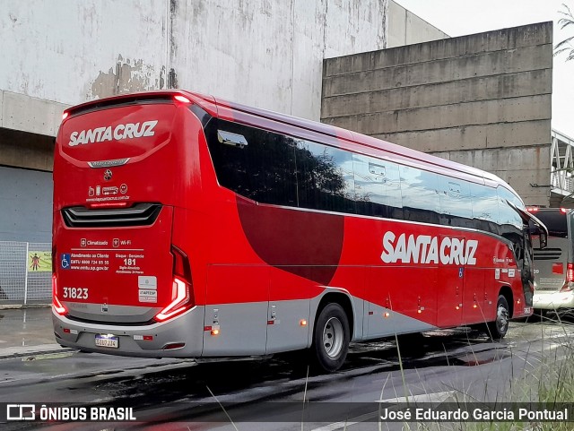 Viação Santa Cruz 31823 na cidade de Hortolândia, São Paulo, Brasil, por José Eduardo Garcia Pontual. Número da foto: #12926364.