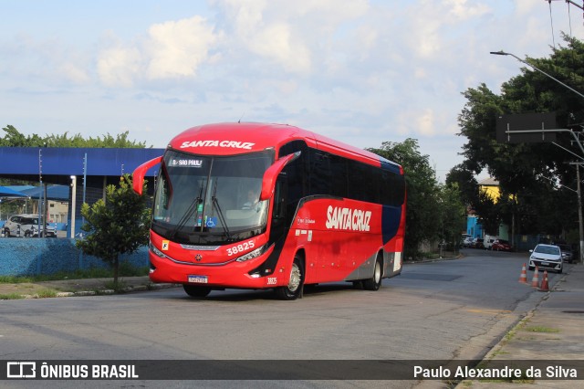 Viação Santa Cruz 38825 na cidade de São Paulo, São Paulo, Brasil, por Paulo Alexandre da Silva. Número da foto: #12925983.