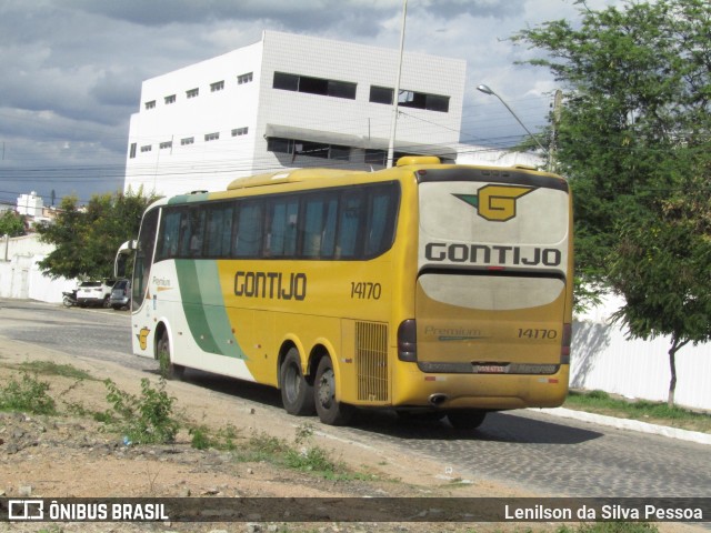 Empresa Gontijo de Transportes 14170 na cidade de Caruaru, Pernambuco, Brasil, por Lenilson da Silva Pessoa. Número da foto: #12926593.