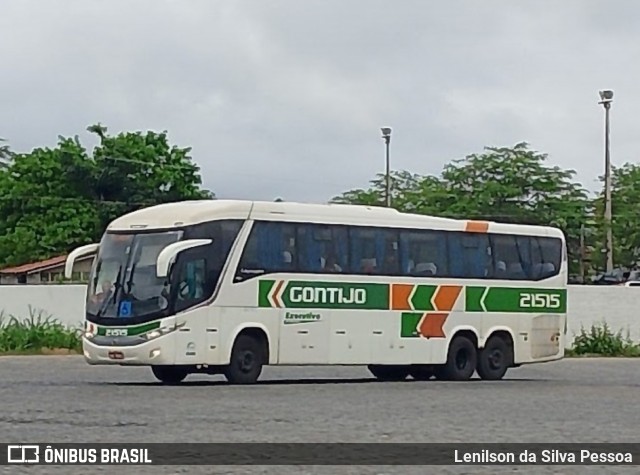 Empresa Gontijo de Transportes 21515 na cidade de Caruaru, Pernambuco, Brasil, por Lenilson da Silva Pessoa. Número da foto: #12925799.