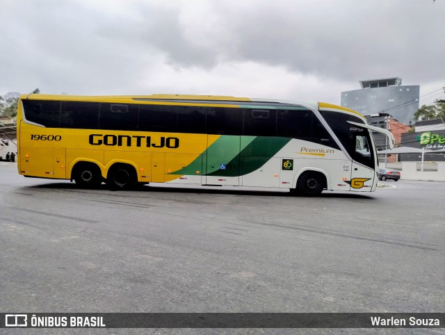 Empresa Gontijo de Transportes 19600 na cidade de Cachoeiro de Itapemirim, Espírito Santo, Brasil, por Warlen Souza. Número da foto: #12925823.