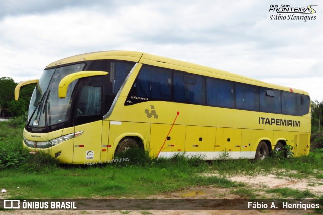 Viação Itapemirim 60057 na cidade de Santa Inês, Maranhão, Brasil, por Fábio A.  Henriques. Número da foto: #12949771.
