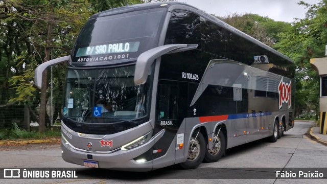 Auto Viação 1001 RJ 108.626 na cidade de São Paulo, São Paulo, Brasil, por Fábio Paixão. Número da foto: #12948176.