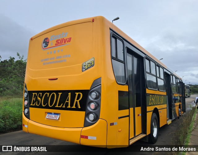 Costa & Silva Transportes e Fretamentos 4J90 na cidade de Juiz de Fora, Minas Gerais, Brasil, por Andre Santos de Moraes. Número da foto: #12949979.