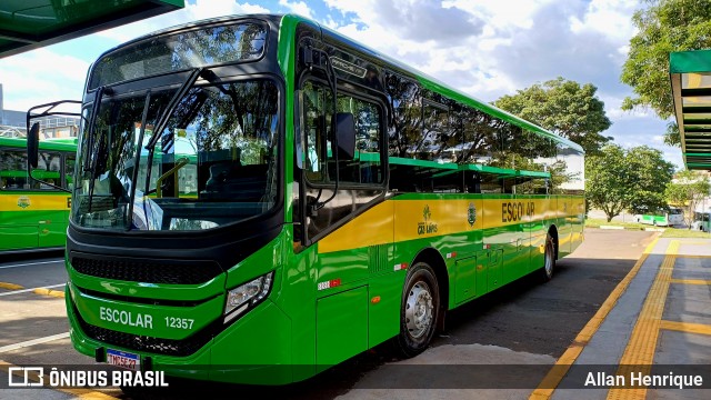 Transportes Capellini 12357 na cidade de Paulínia, São Paulo, Brasil, por Allan Henrique. Número da foto: #12948436.