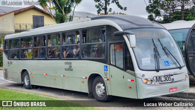 Auto Viação Mercês ML305 na cidade de Curitiba, Paraná, Brasil, por Lucas Weber Calizario. Número da foto: #12948135.