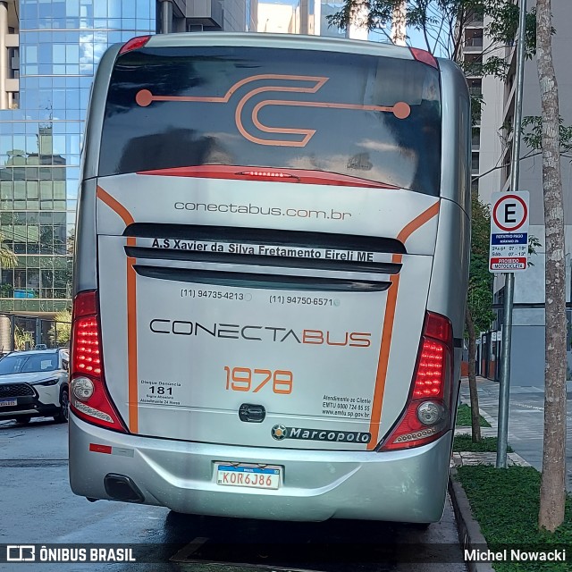 Conecta Bus Fretamentos 1978 na cidade de São Paulo, São Paulo, Brasil, por Michel Nowacki. Número da foto: #12949940.