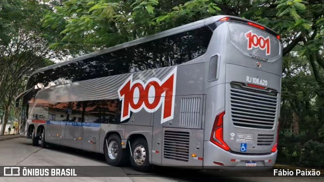 Auto Viação 1001 RJ 108.620 na cidade de São Paulo, São Paulo, Brasil, por Fábio Paixão. Número da foto: #12948175.