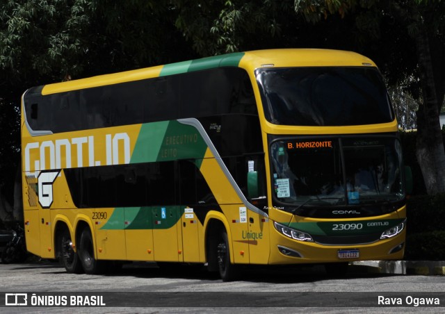 Empresa Gontijo de Transportes 23090 na cidade de Vitória da Conquista, Bahia, Brasil, por Rava Ogawa. Número da foto: #12949857.