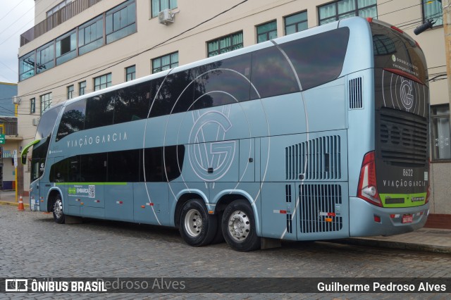 Viação Garcia 8622 na cidade de Lambari, Minas Gerais, Brasil, por Guilherme Pedroso Alves. Número da foto: #12950111.