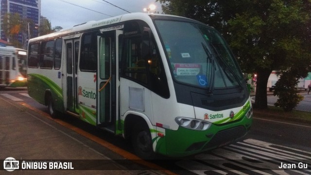 Viação Piracicabana Santos 5911 na cidade de Santos, São Paulo, Brasil, por Jean Gu. Número da foto: #12948056.