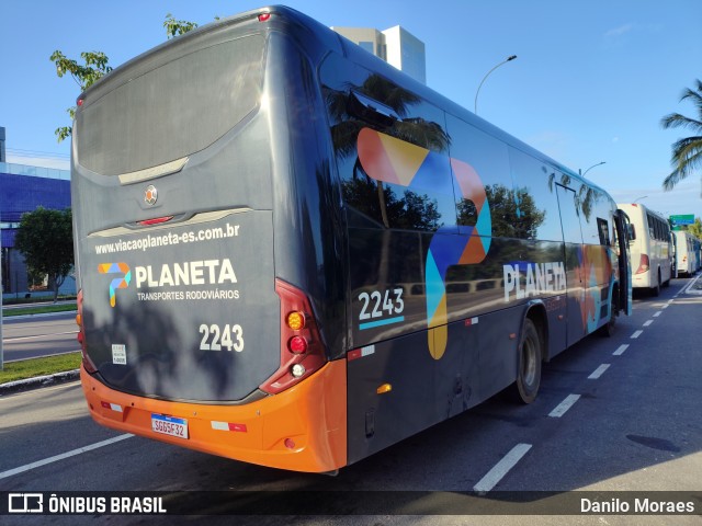 Planeta Transportes Rodoviários 2243 na cidade de Vitória, Espírito Santo, Brasil, por Danilo Moraes. Número da foto: #12948443.
