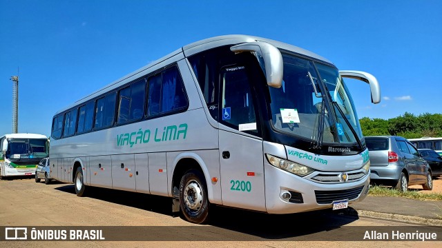 Viação Lima 2200 na cidade de Paulínia, São Paulo, Brasil, por Allan Henrique. Número da foto: #12948463.