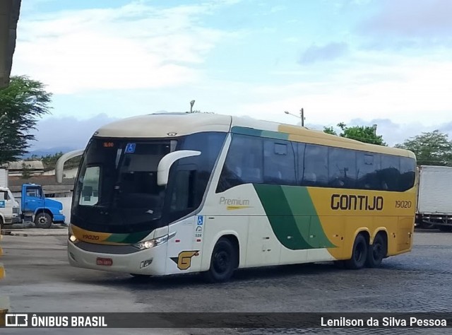 Empresa Gontijo de Transportes 19020 na cidade de Caruaru, Pernambuco, Brasil, por Lenilson da Silva Pessoa. Número da foto: #12949806.