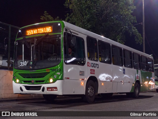 Via Verde Transportes Coletivos 0513073 na cidade de Manaus, Amazonas, Brasil, por Gilmar Porfírio. Número da foto: #12948108.