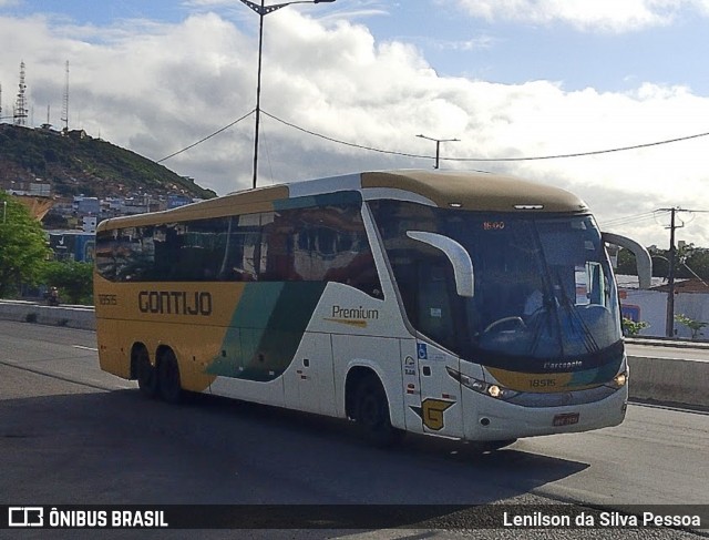 Empresa Gontijo de Transportes 18515 na cidade de Caruaru, Pernambuco, Brasil, por Lenilson da Silva Pessoa. Número da foto: #12949800.