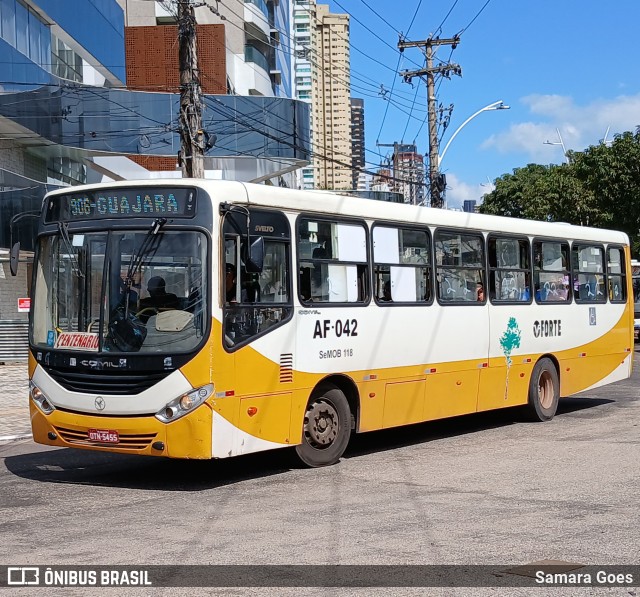 Viação Forte AF-042 na cidade de Belém, Pará, Brasil, por Samara Goes. Número da foto: #12952100.