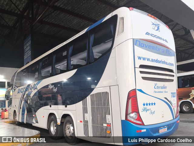 Empresa de Transportes Andorinha 7007 na cidade de Goiânia, Goiás, Brasil, por Luis Philippe Cardoso Coelho. Número da foto: #12951893.