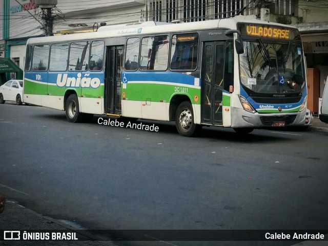 Viação União DC 1.011 na cidade de Duque de Caxias, Rio de Janeiro, Brasil, por Calebe Andrade. Número da foto: #12951935.