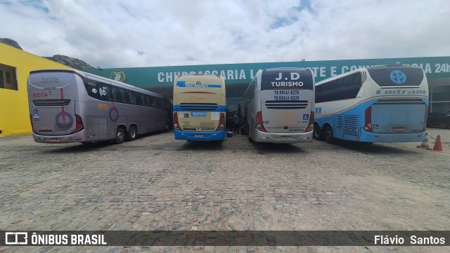 Viação Novo Horizonte 1037911 na cidade de Milagres, Bahia, Brasil, por Flávio  Santos. Número da foto: #12951215.