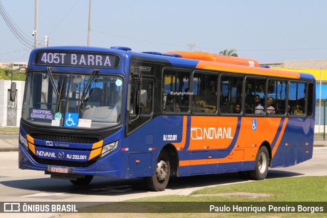 Evanil Tur > Novanil RJ 232.001 na cidade de Rio de Janeiro, Rio de Janeiro, Brasil, por Paulo Henrique Pereira Borges. Número da foto: #12950920.
