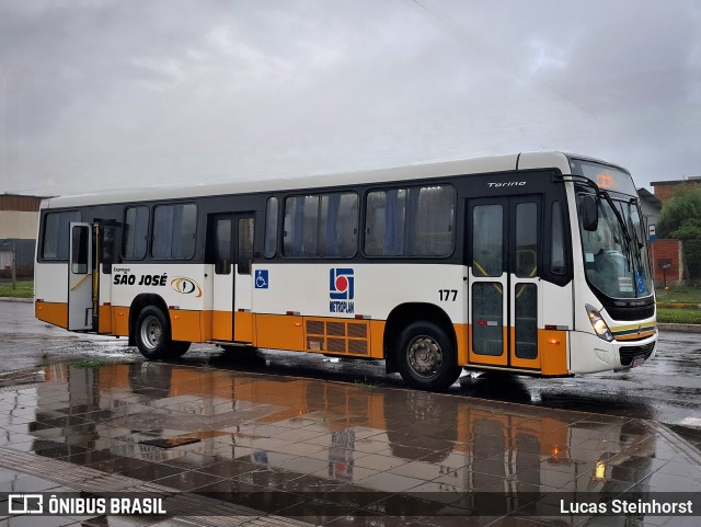 Expresso São José 177 na cidade de Osório, Rio Grande do Sul, Brasil, por Lucas Steinhorst. Número da foto: #12952059.