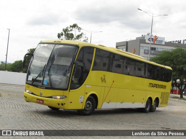 Viação Itapemirim 5707 na cidade de Caruaru, Pernambuco, Brasil, por Lenilson da Silva Pessoa. Número da foto: #12951627.