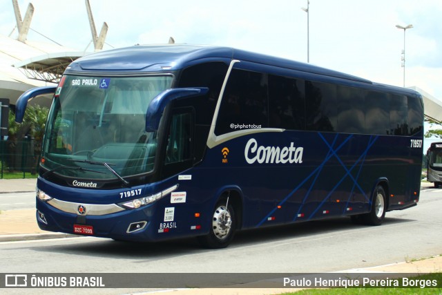 Viação Cometa 719517 na cidade de Jundiaí, São Paulo, Brasil, por Paulo Henrique Pereira Borges. Número da foto: #12950942.