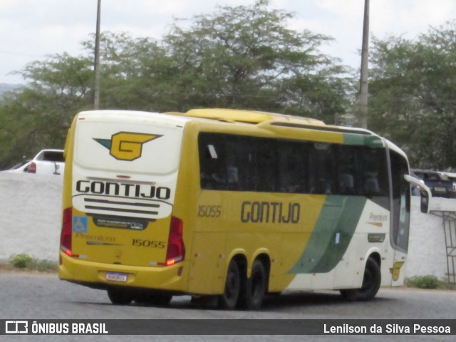Empresa Gontijo de Transportes 15055 na cidade de Caruaru, Pernambuco, Brasil, por Lenilson da Silva Pessoa. Número da foto: #12951256.