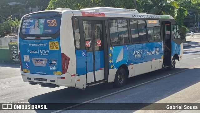Viação Nossa Senhora das Graças A71629 na cidade de Rio de Janeiro, Rio de Janeiro, Brasil, por Gabriel Sousa. Número da foto: #12950858.