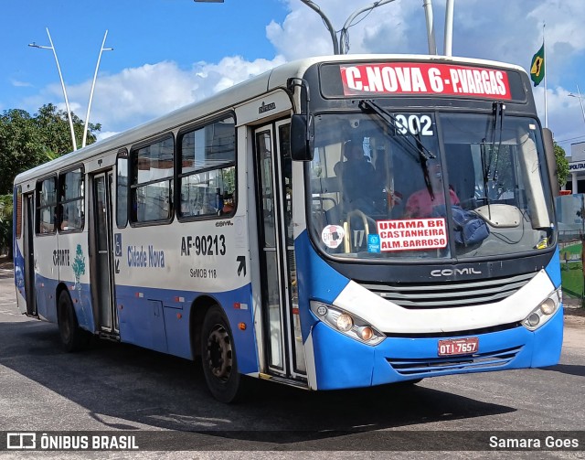 Viação Forte AF-90213 na cidade de Belém, Pará, Brasil, por Samara Goes. Número da foto: #12951985.