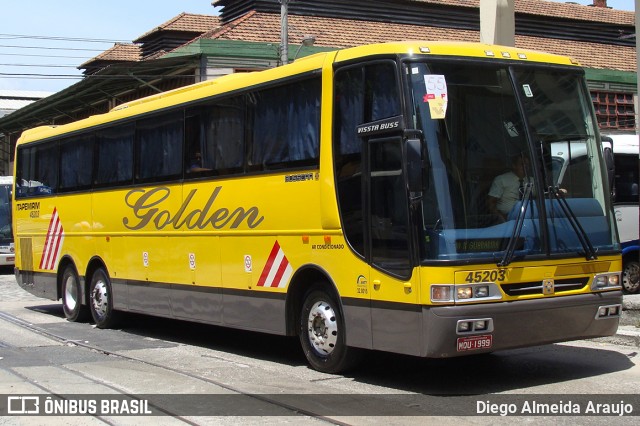 Viação Itapemirim 45203 na cidade de Rio de Janeiro, Rio de Janeiro, Brasil, por Diego Almeida Araujo. Número da foto: #12951063.