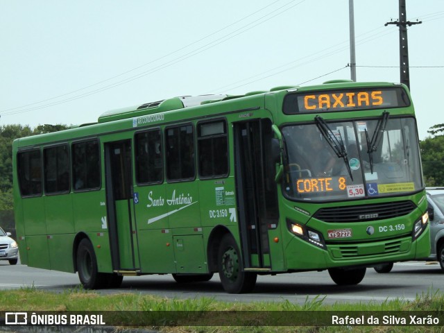 Transportes Santo Antônio DC 3.150 na cidade de Duque de Caxias, Rio de Janeiro, Brasil, por Rafael da Silva Xarão. Número da foto: #12950649.