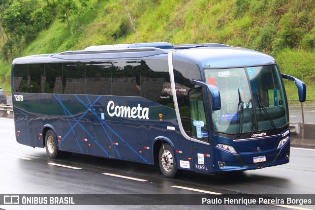 Viação Cometa 721519 na cidade de Piraí, Rio de Janeiro, Brasil, por Paulo Henrique Pereira Borges. Número da foto: #12950943.