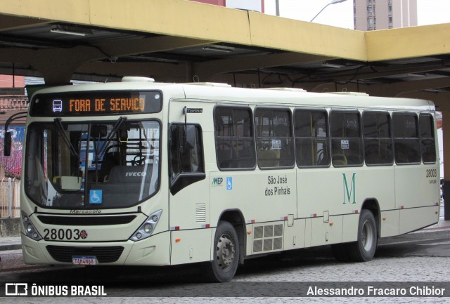 Viação Marumbi 28003 na cidade de Curitiba, Paraná, Brasil, por Alessandro Fracaro Chibior. Número da foto: #12953096.