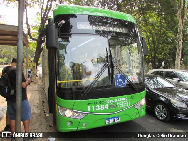 SM Transportes 11384 na cidade de Belo Horizonte, Minas Gerais, Brasil, por Douglas Célio Brandao. Número da foto: #12954870.