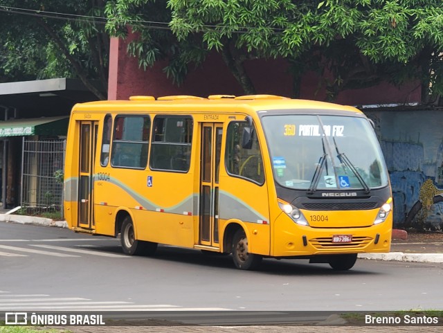 VISAC Viação Santa Clara 13004 na cidade de Foz do Iguaçu, Paraná, Brasil, por Brenno Santos. Número da foto: #12952717.