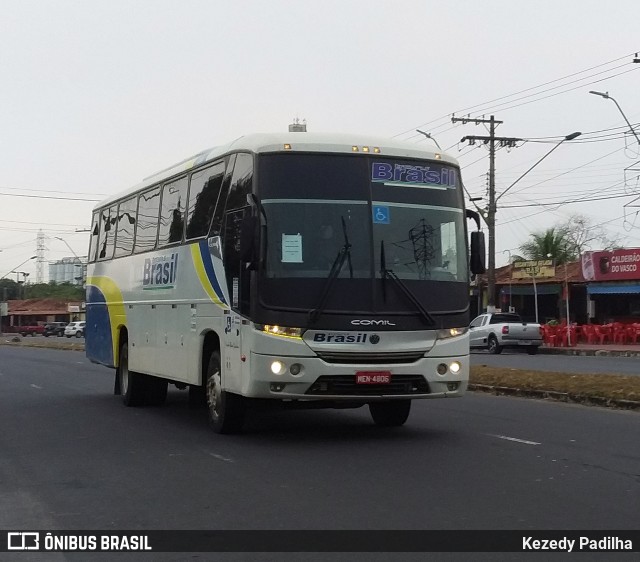 Trans Brasil > TCB - Transporte Coletivo Brasil MEN4806 na cidade de Manaus, Amazonas, Brasil, por Kezedy Padilha. Número da foto: #12952800.