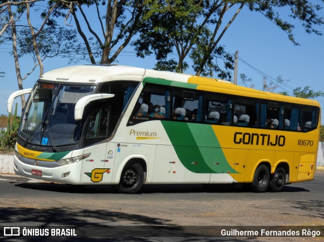 Empresa Gontijo de Transportes 18670 na cidade de Teresina, Piauí, Brasil, por Guilherme Fernandes Rêgo. Número da foto: #12954843.