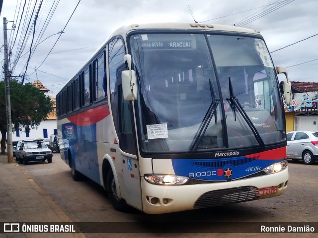 Viação Riodoce 41011 na cidade de Minas Novas, Minas Gerais, Brasil, por Ronnie Damião. Número da foto: #12953082.