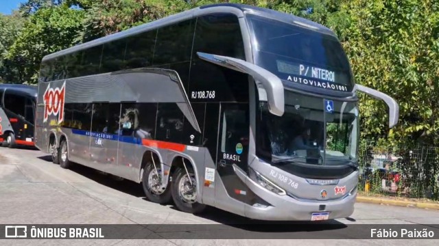 Auto Viação 1001 RJ 108.768 na cidade de São Paulo, São Paulo, Brasil, por Fábio Paixão. Número da foto: #12954126.